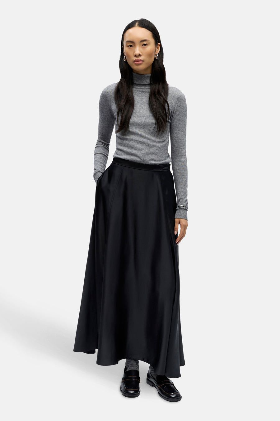 Jupe longue - noir - OBJECT