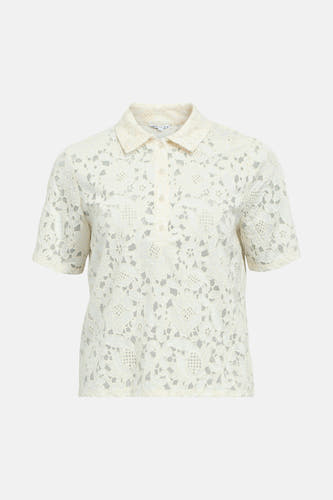 Polo à manches courtes - écru