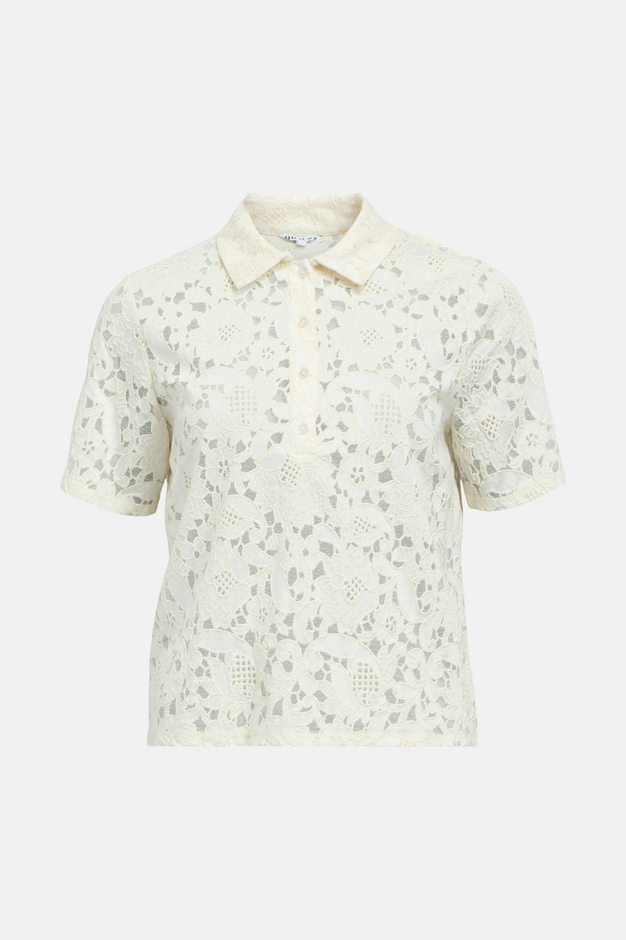 Polo à manches courtes - écru