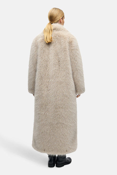 OBJISADORA L/S LO HAIRY LONG COAT 141