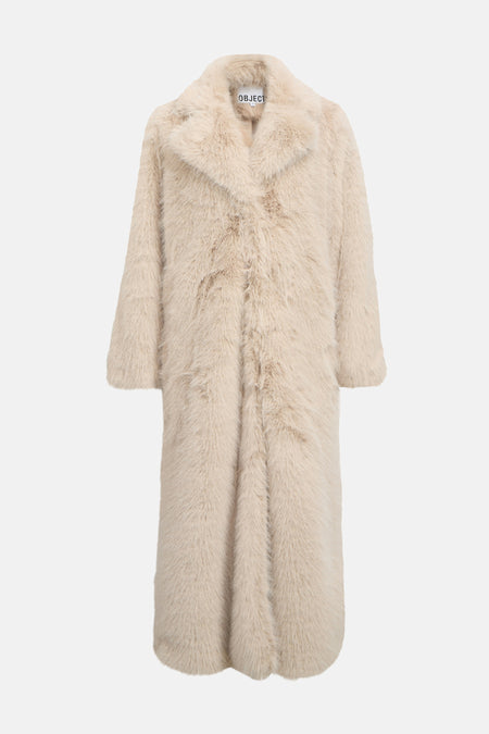 OBJISADORA L/S LO HAIRY LONG COAT 141