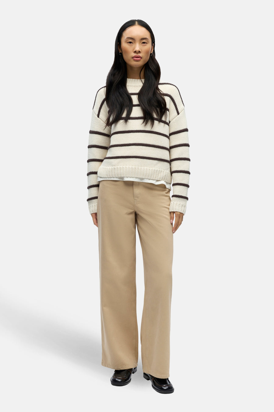 Pull à col rond - écru - OBJECT - 2