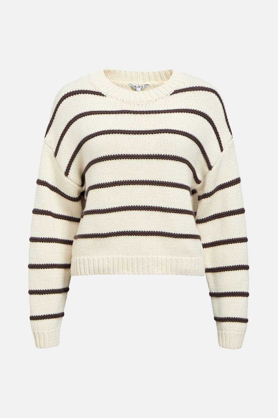 Pull à col rond - écru - OBJECT - 5