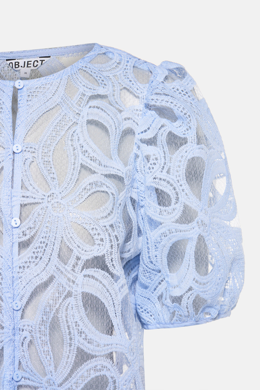 Blouse à manches courtes - bleu - OBJECT - 4