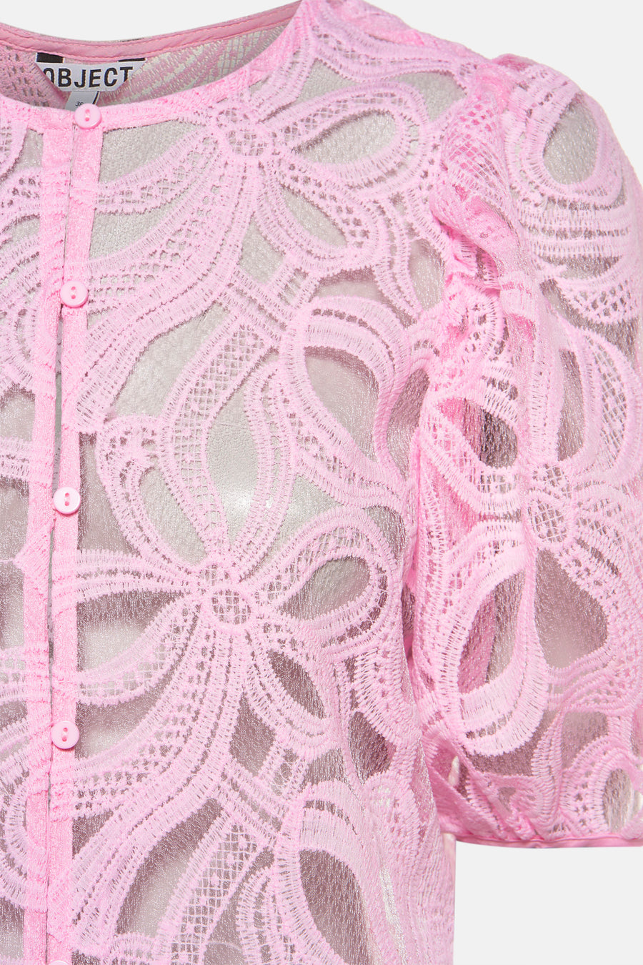 Blouse à manches courtes - rose - OBJECT - 4