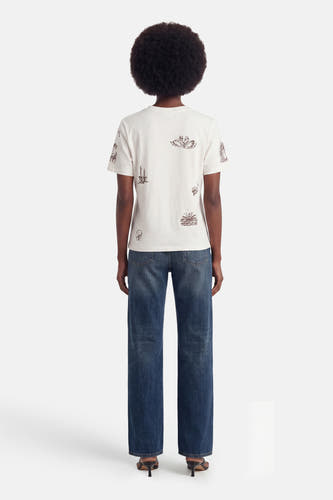 T-shirt à manches courtes - blanc