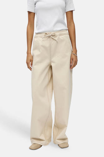 Jeans coloré beige - OBJECT