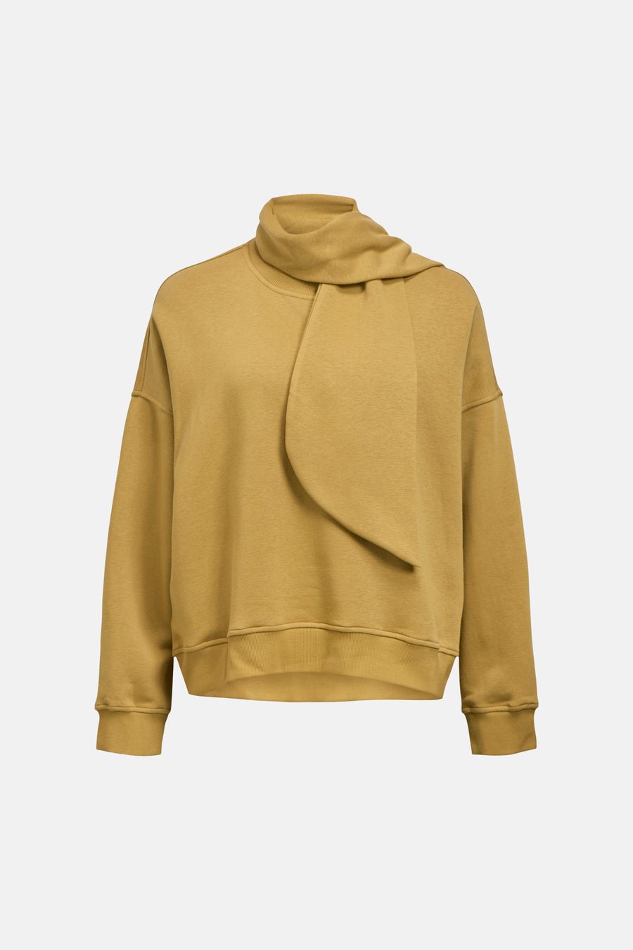 Sweat col O jaune - OBJECT