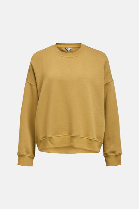 Sweat col O - jaune
