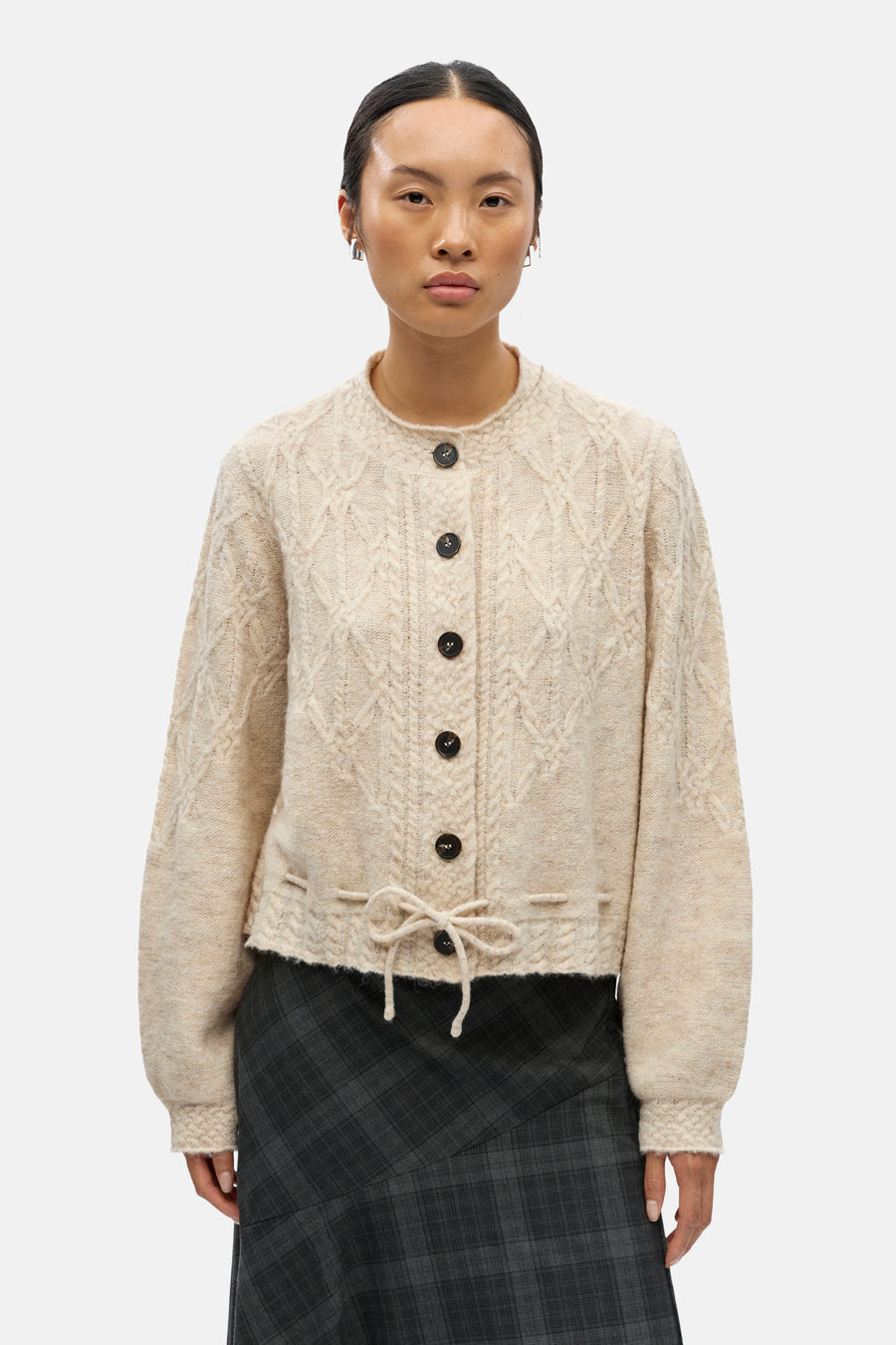 Cardigan beige - OBJECT