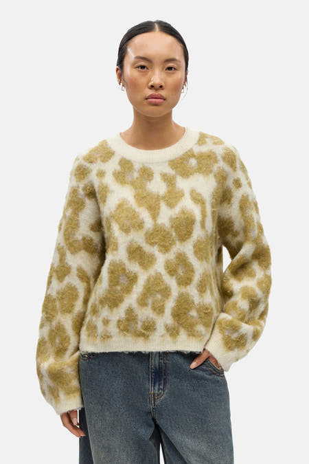 Pull col O multicolore - OBJECT