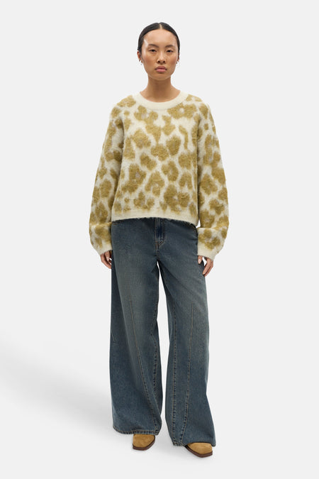 Pull col O multicolore - OBJECT