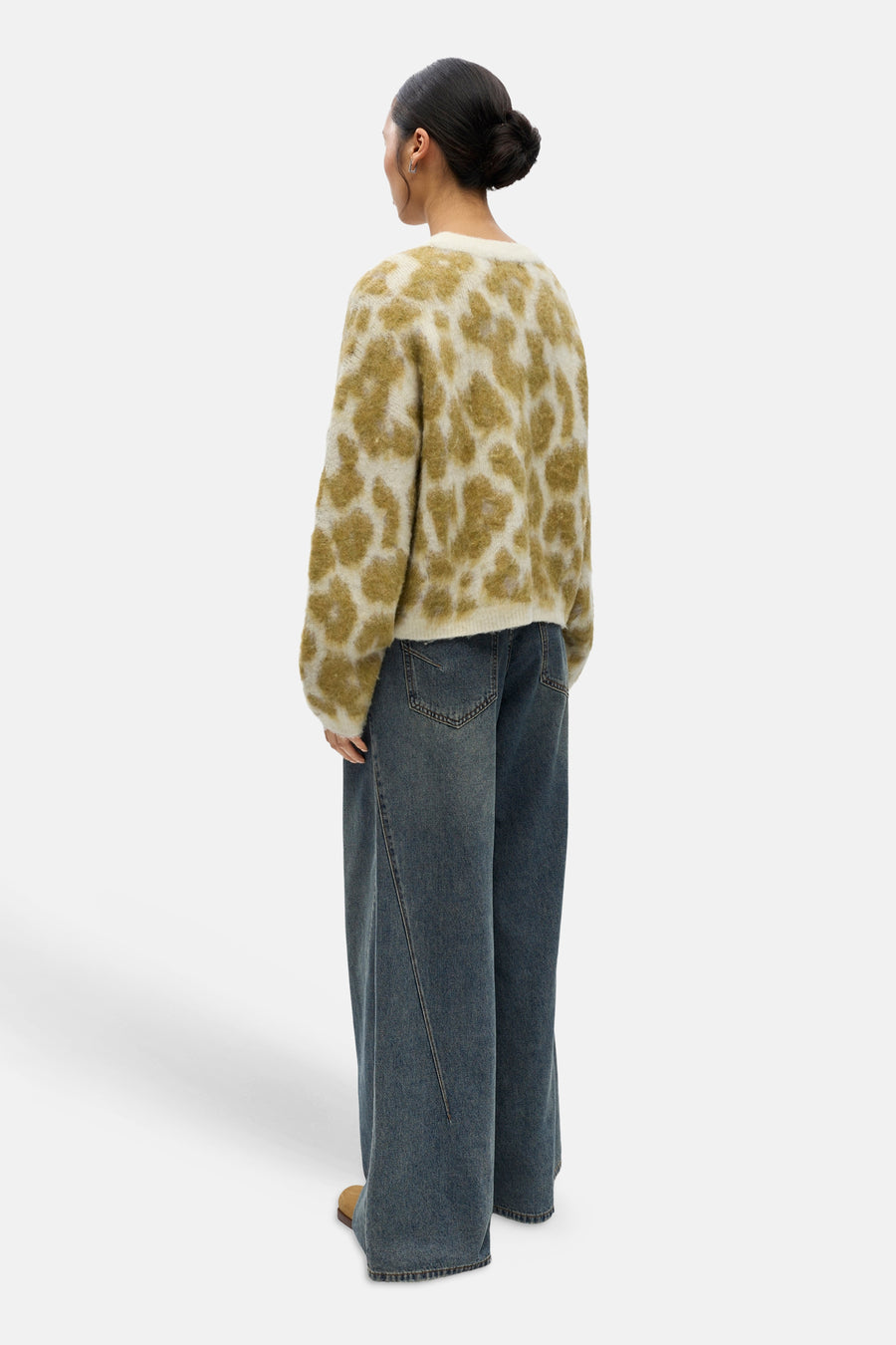 Pull col O multicolore - OBJECT
