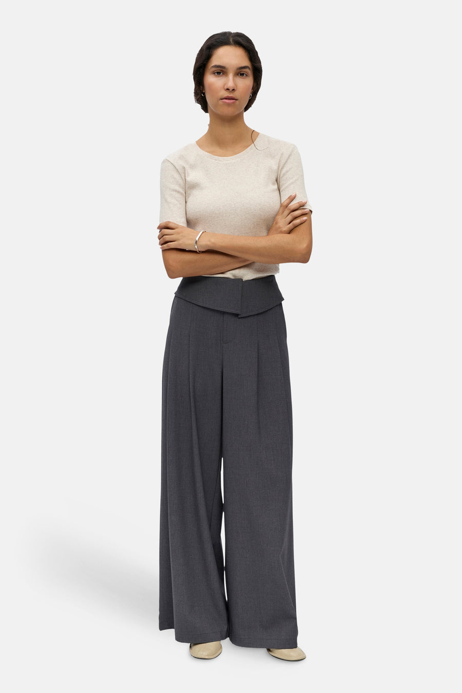 Pantalon de costume gris - OBJECT