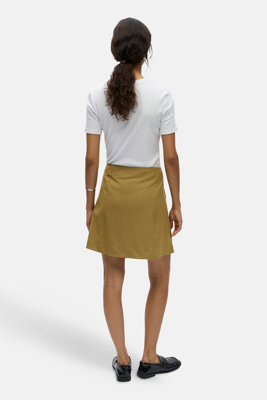 Jupe courte jaune - OBJECT