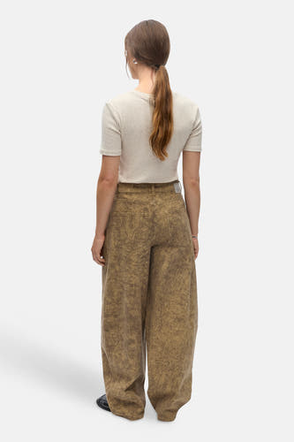 Pantalons 5 poches beige - OBJECT