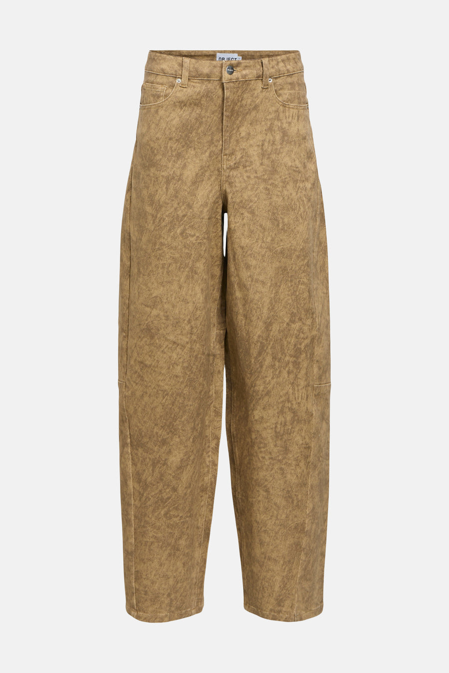 Pantalons 5 poches beige - OBJECT
