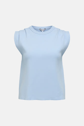 Pull col O bleu - OBJECT