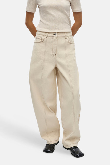 Jeans coupe spécial off white denim - OBJECT