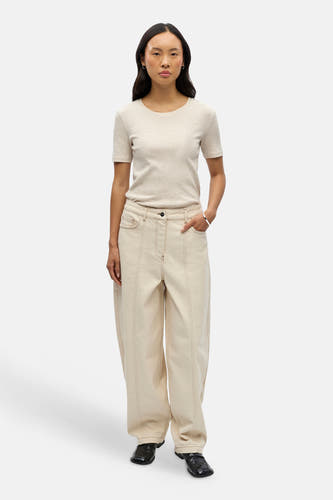 Jeans coupe spécial off white denim - OBJECT