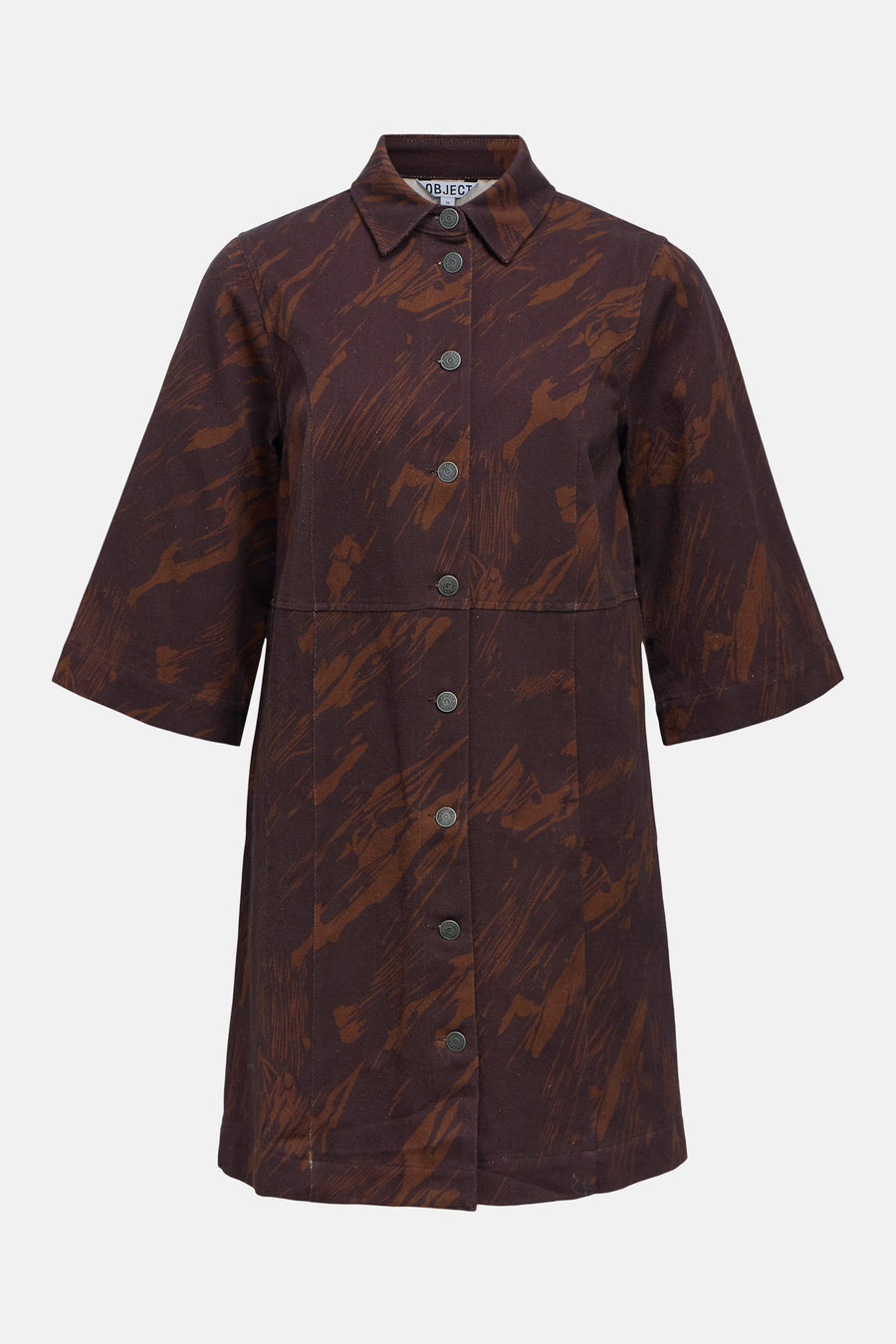 Robes manches courtes brun - OBJECT