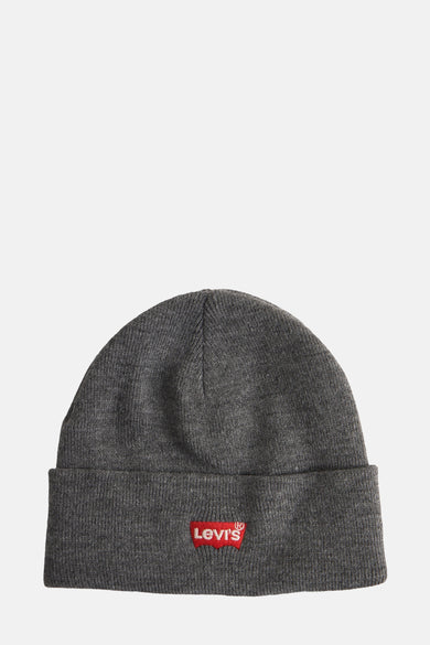 Grijze Levi's beanie.