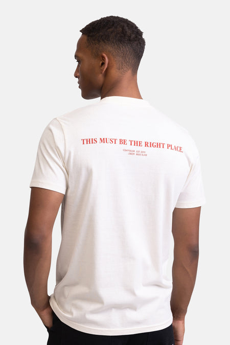 T-shirt à manches courtes - Écru