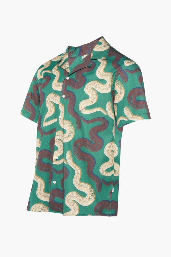 Chemise (manches courtes) Vert - WOODBIRD