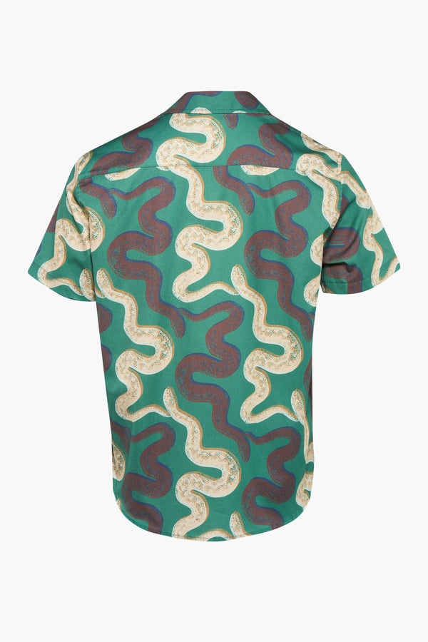 Chemise (manches courtes) Vert - WOODBIRD