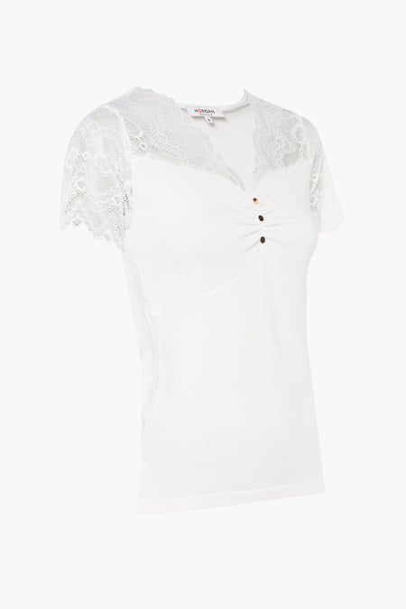 T-shirt - blanc