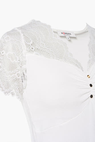 T-shirt - blanc