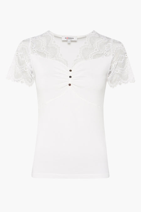 T-shirt - blanc