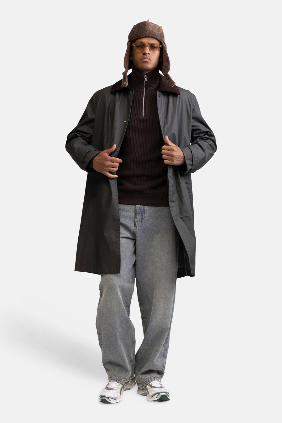 Pull col V brun - REDEFINED REBEL