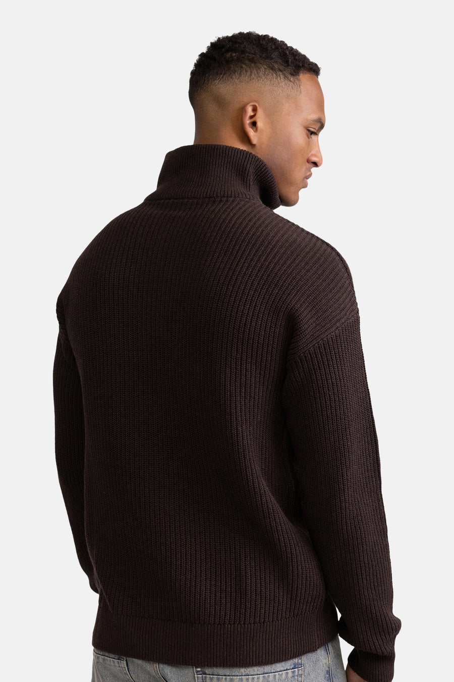 Pull col V brun - REDEFINED REBEL