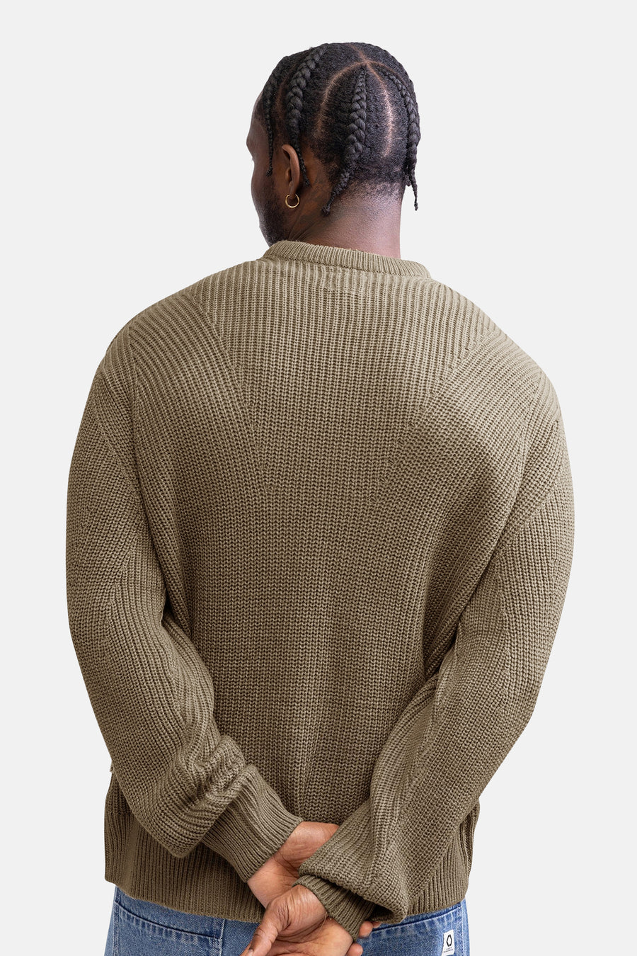 Pull à col rond - beige - REDEFINED REBEL