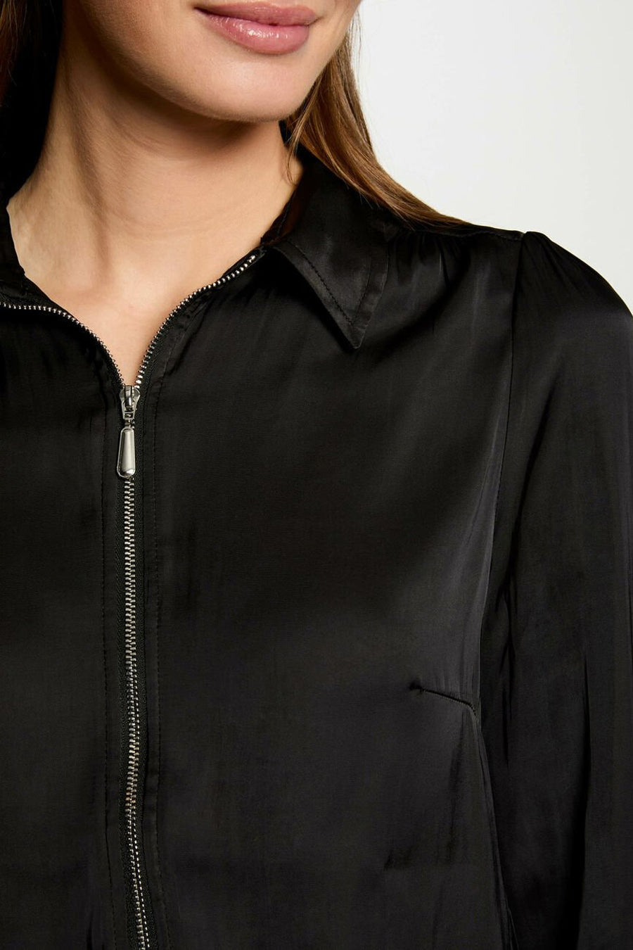 Chemise à manches longues - noir