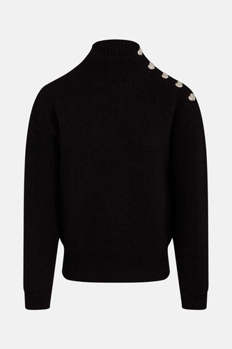 Pull col roulé noir - Morgan De Toi - Morgan De Toi