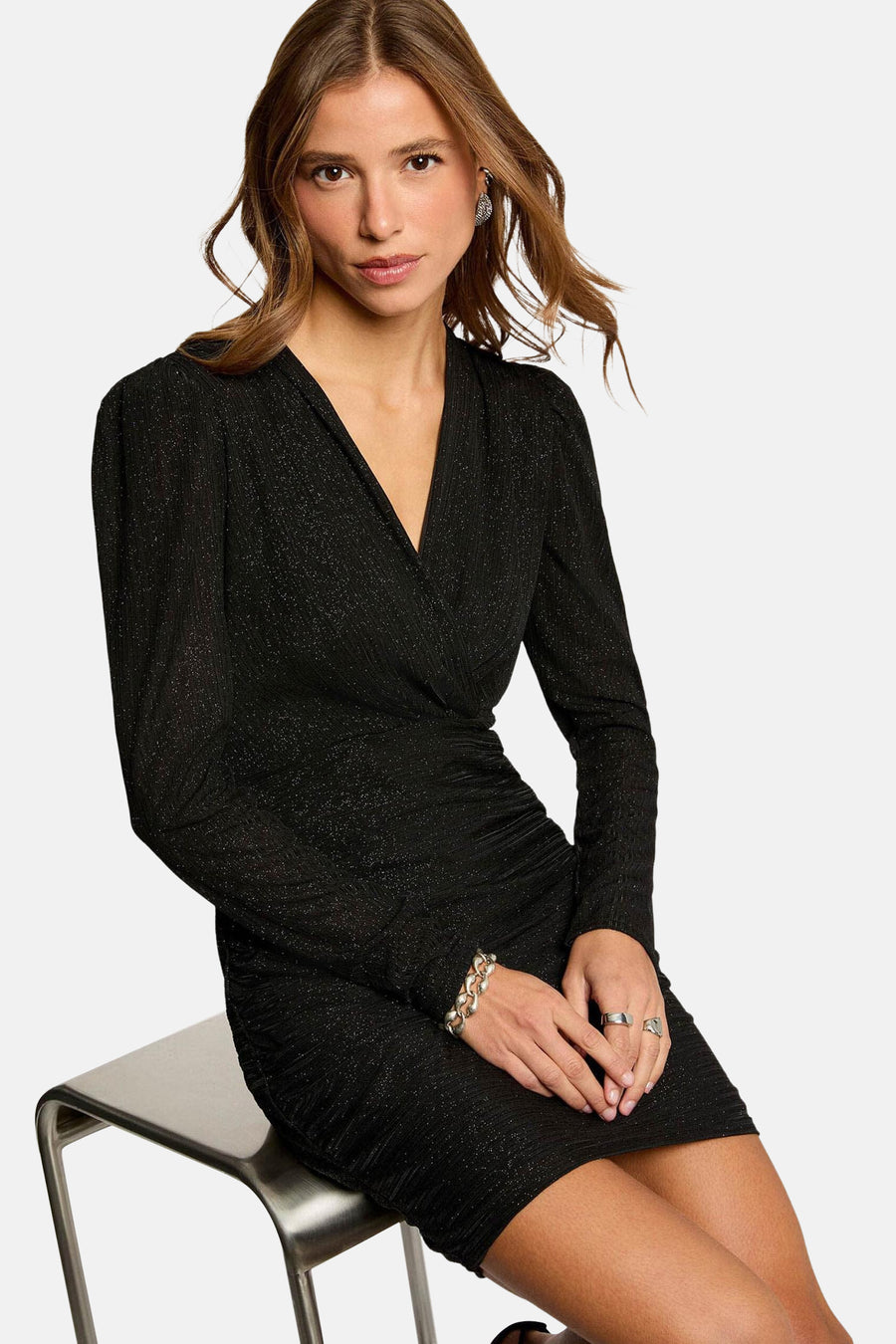 Robes manches longues noir - Morgan De Toi