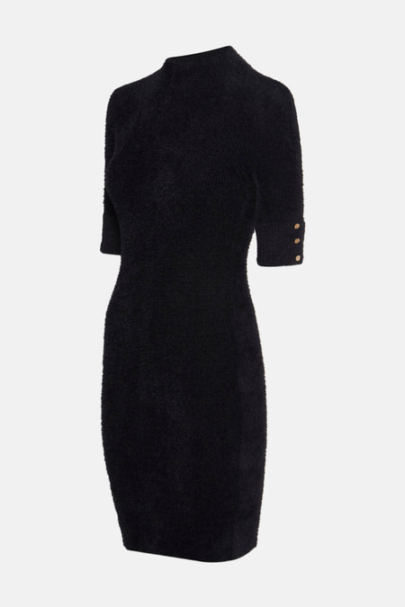 Robe à manches courtes - noir