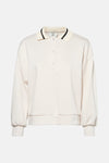 Sweat col O Beige - Terra di Siena