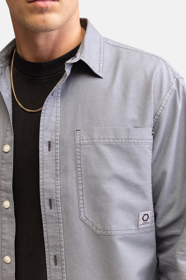 Chemise (manches longues) Bleu - REDEFINED REBEL