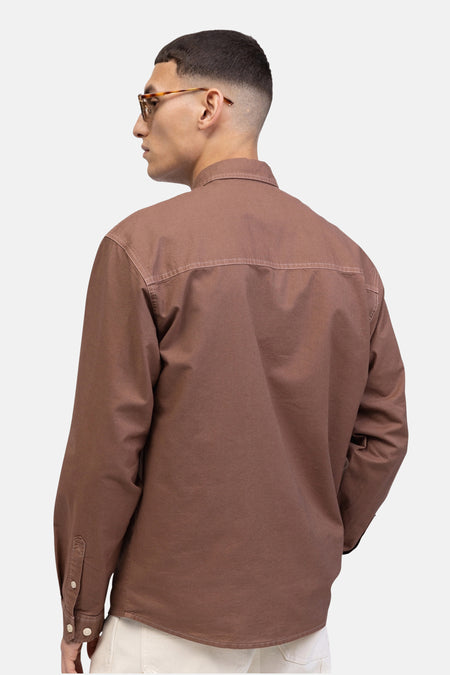 Chemise (manches longues) Brun - REDEFINED REBEL