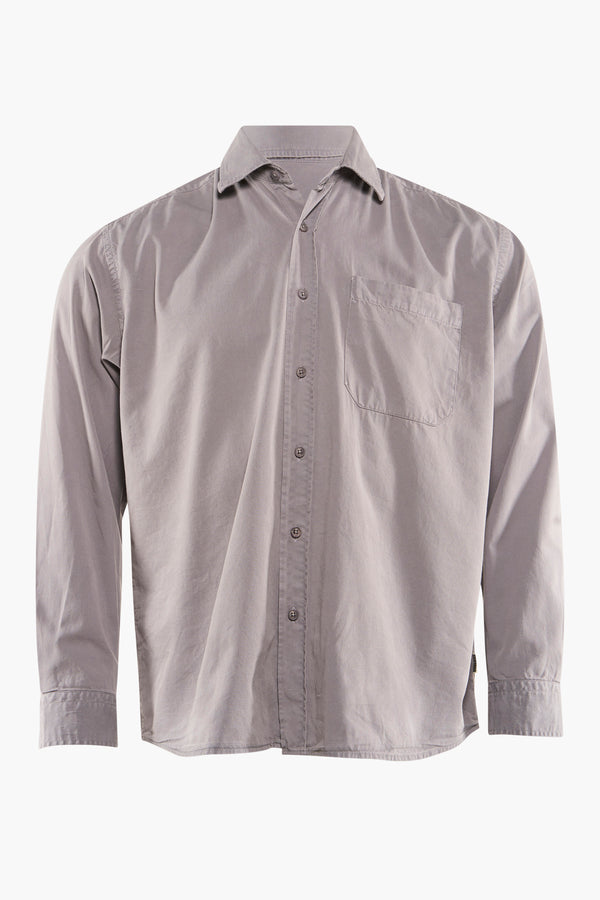 Chemise (manches longues) Gris - WOODBIRD