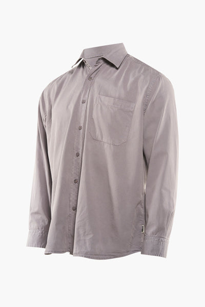 Chemise (manches longues) Gris - WOODBIRD