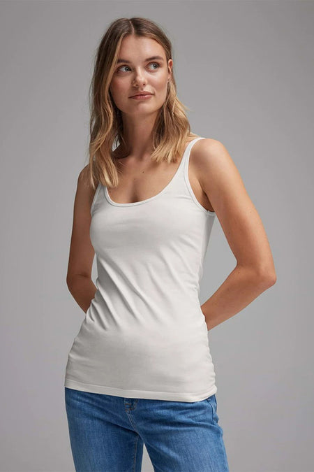Top (bandes fines) Blanc - OPUS