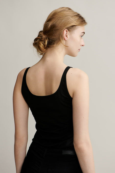 Top (bandes fines) Noir - OPUS