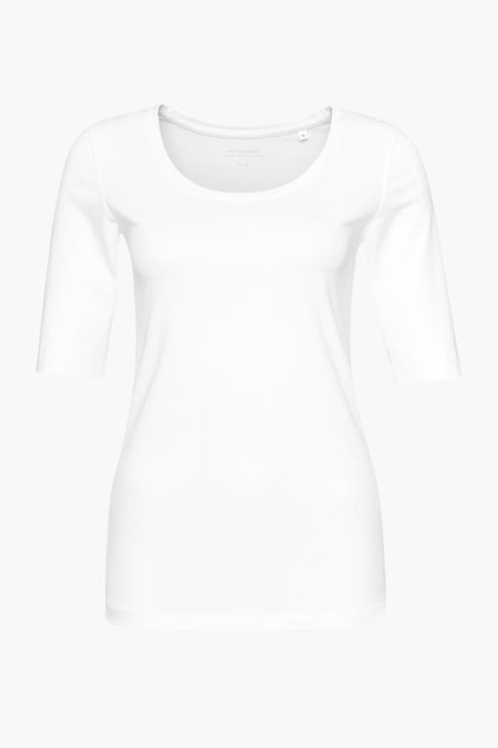 Top uni manche courte Blanc - OPUS