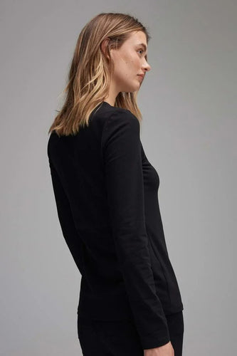 T-shirt (manches longues) noir - OPUS - OPUS