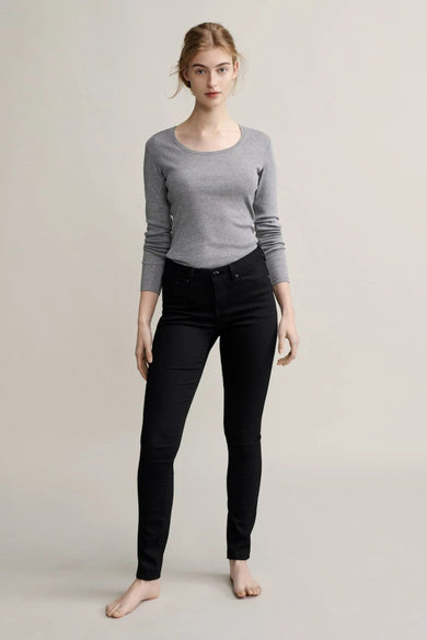 Top uni manche longue Gris - OPUS