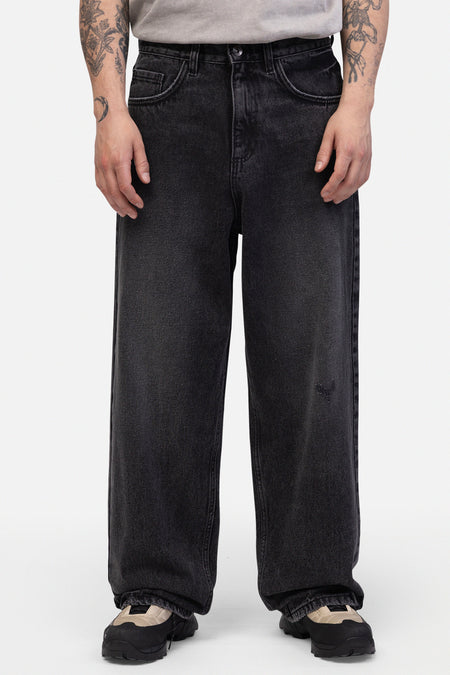 Jeans wide Dark grey denim - REDEFINED REBEL